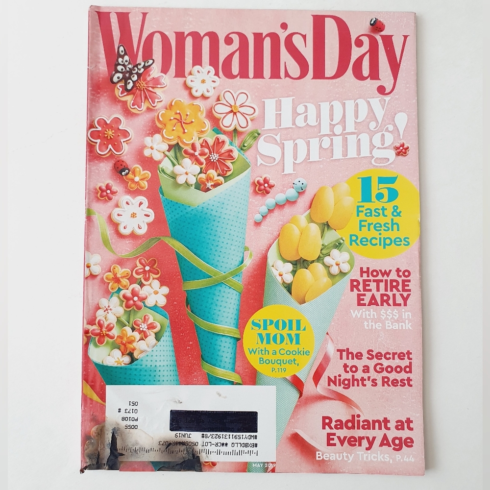 Woman's Day Magazine May, 2019 - Happy Spring Issue